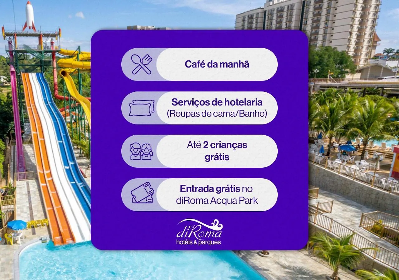 Diroma Fiori Incluso O Acesso Ao Acqua Park Todos Os Dias, Exceto No Dia Do Check-Out Hotel Caldas Novas
